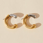 Isabella Contrast Hoops